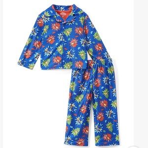 •PJ Masks Blue & Green Pajama Set